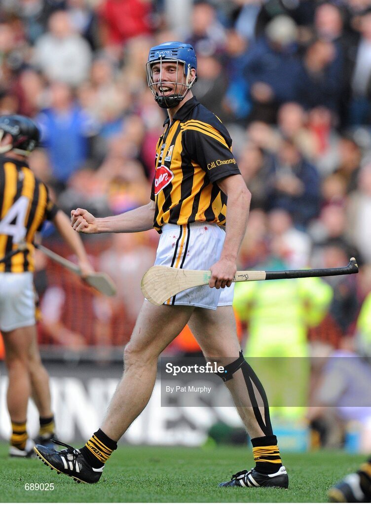 30 September 2012; Brian Hogan, Kilkenny, at the final whistle. GAA Hurling All-Ireland Senior Championship Final Replay, Kilkenny v Galway, Croke Park, Dublin. Picture credit: Pat Murphy / SPORTSFILE