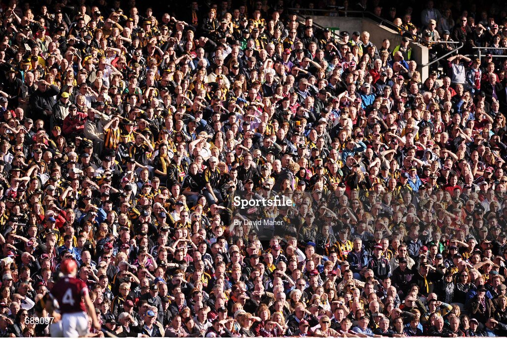 30 September 2012; A general view of spectators during the game. GAA Hurling All-Ireland Senior Championship Final Replay, Kilkenny v Galway, Croke Park, Dublin. Picture credit: David Maher / SPORTSFILE