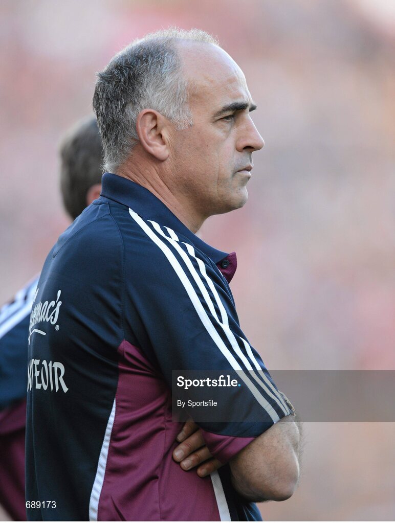 30 September 2012; Galway manager Anthony Cunningham. GAA Hurling All-Ireland Senior Championship Final Replay, Kilkenny v Galway, Croke Park, Dublin. Photo by Sportsfile