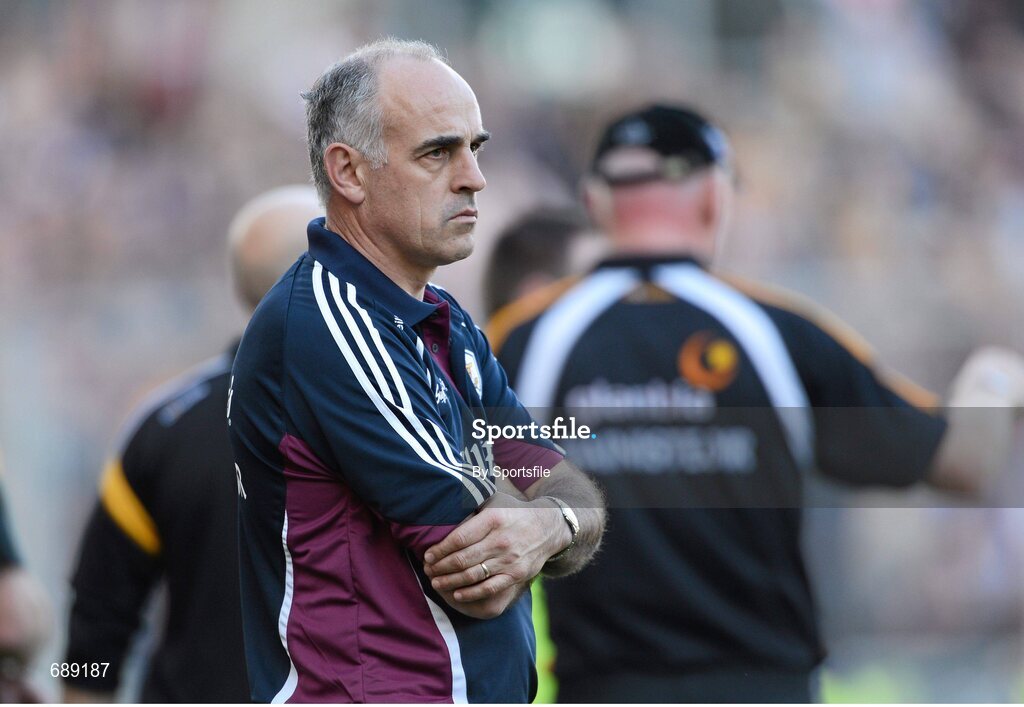 30 September 2012; Galway manager Anthony Cunningham. GAA Hurling All-Ireland Senior Championship Final Replay, Kilkenny v Galway, Croke Park, Dublin. Photo by Sportsfile
