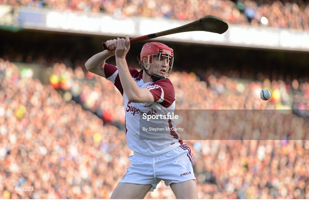 30 September 2012; Fergal Flannery, Galway. GAA Hurling All-Ireland Senior Championship Final Replay, Kilkenny v Galway, Croke Park, Dublin. Picture credit: Stephen McCarthy / SPORTSFILE