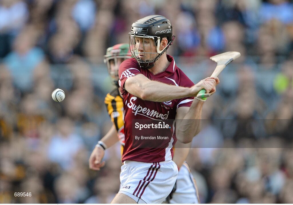 30 September 2012; Tony Óg Regan, Galway. GAA Hurling All-Ireland Senior Championship Final Replay, Kilkenny v Galway, Croke Park, Dublin. Picture credit: Brendan Moran / SPORTSFILE