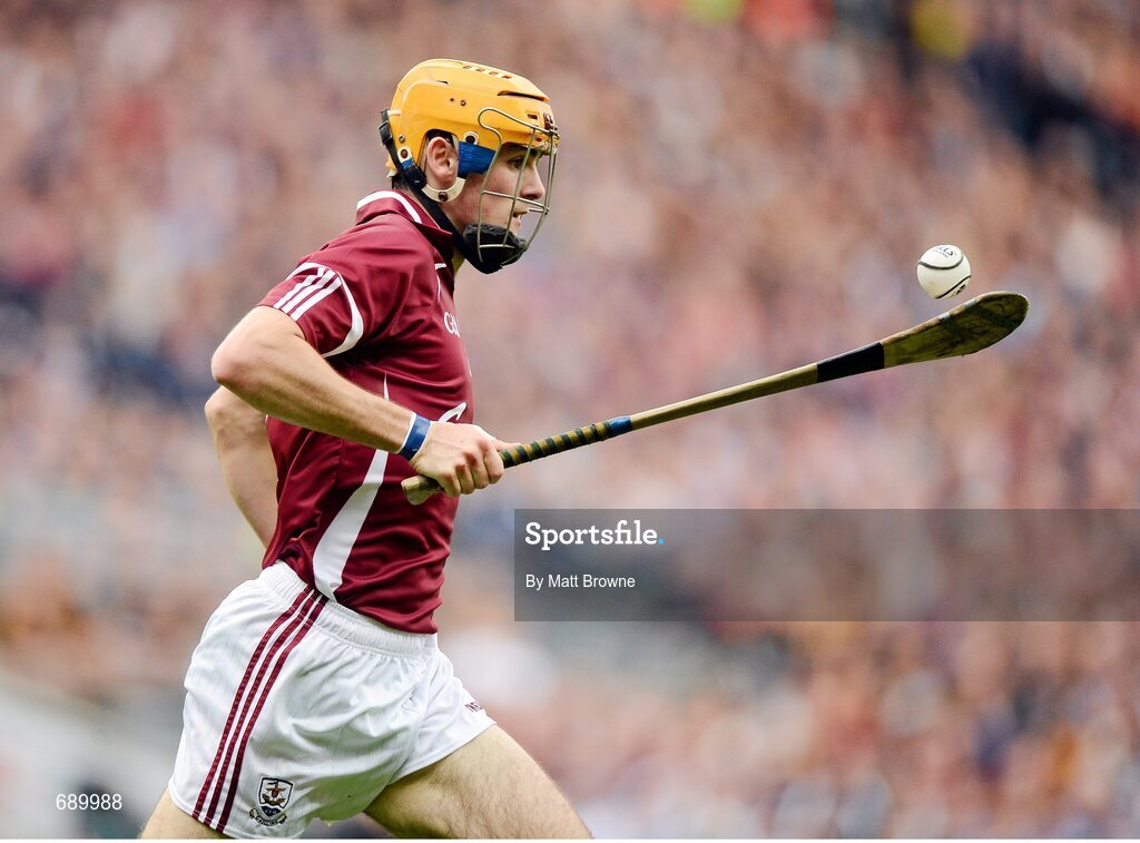 30 September 2012; Johnny Coen, Galway. GAA Hurling All-Ireland Senior Championship Final Replay, Kilkenny v Galway, Croke Park, Dublin. Picture credit: Matt Browne / SPORTSFILE