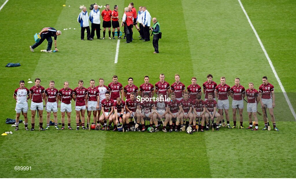 30 September 2012; The Galway Squad. GAA Hurling All-Ireland Senior Championship Final Replay, Kilkenny v Galway, Croke Park, Dublin. Picture credit: Matt Browne / SPORTSFILE