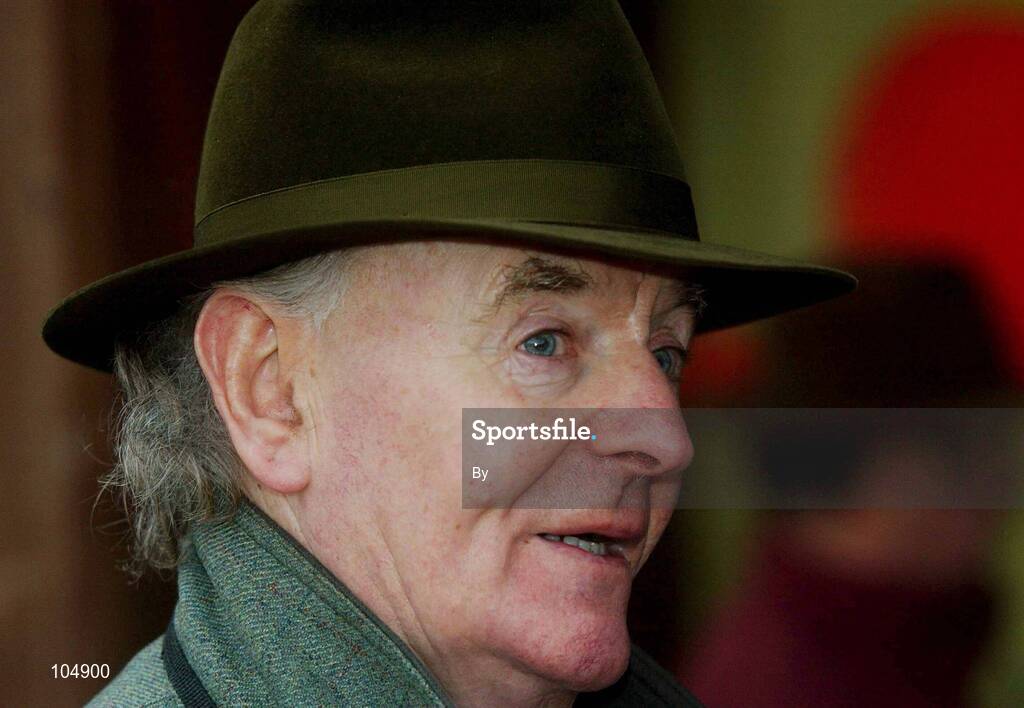 31 December 2002; Michael Cunningham, Trainer. Horse Racing. Picture credit; Damien Eagers / SPORTSFILE *EDI*