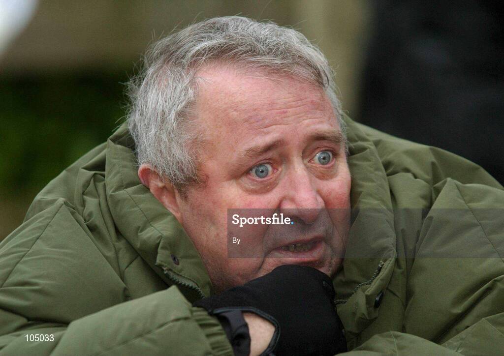 31 December 2002; Michael O'Brien, Trainer. Horse Racing. Picture credit; Damien Eagers / SPORTSFILE *EDI*
