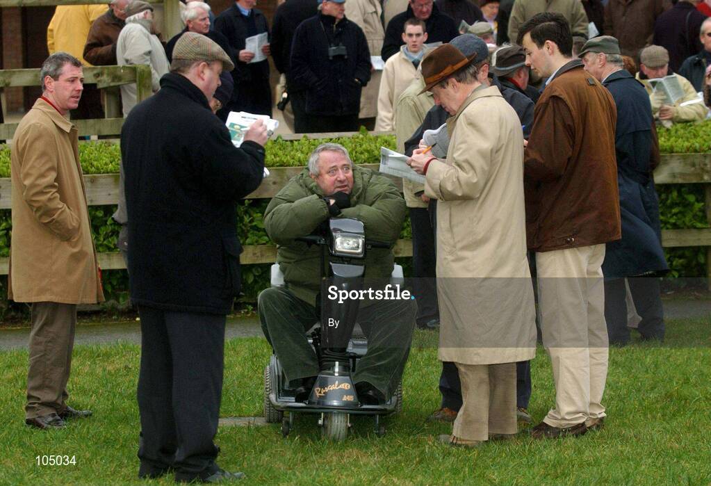 31 December 2002; Michael O'Brien, Trainer. Horse Racing. Picture credit; Damien Eagers / SPORTSFILE *EDI*