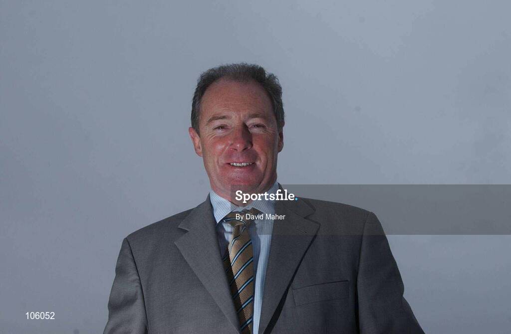 31 January 2003; Republic of Ireland manager Brian Kerr pictured after a press conference where he announced his squad for the forthcoming friendly against Scotland. Jury's Hotel, Ballbridge, Dublin. Soccer. Picture credit; David Maher / SPORTSFILE *EDI*