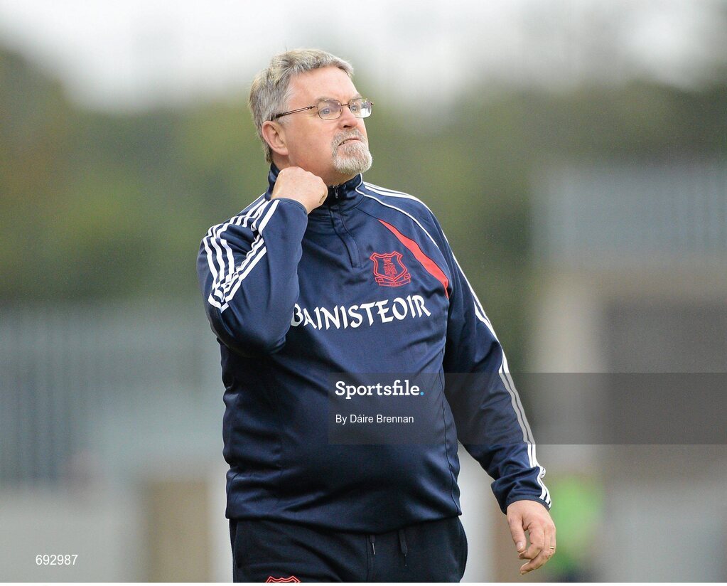 14 October 2012; Cuala manager Harry Roberts. Dublin County Senior Hurling Championship Final, Cuala v Kilmacud Crokes, Parnell Park, Dublin. Picture credit: Dáire Brennan / SPORTSFILE