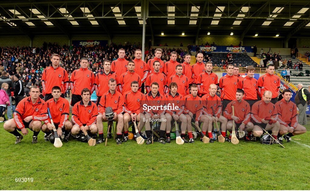 14 October 2012; The Oulart-the-Ballagh squad. Wexford County Senior Hurling Championship Final, Oulart-the-Ballagh v Faythe Harriers, Wexford Park, Wexford. Photo by Sportsfile