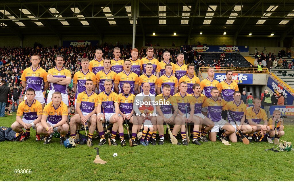 14 October 2012; The Faythe Harriers squad. Wexford County Senior Hurling Championship Final, Oulart-the-Ballagh v Faythe Harriers, Wexford Park, Wexford. Photo by Sportsfile