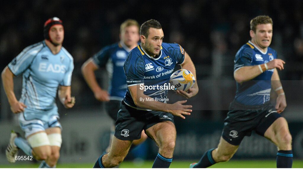 27 October 2012; David Kearney, Leinster. Celtic League 2012/13, Round 7, Leinster v Cardiff Blues, RDS, Ballsbridge, Dublin. Picture credit: Matt Browne / SPORTSFILE