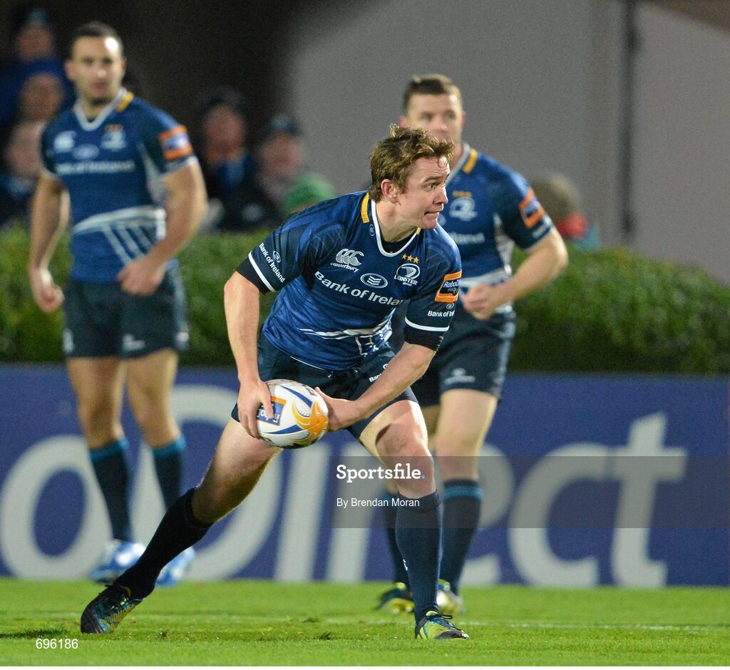 27 October 2012; Eoin Reddan, Leinster. Celtic League 2012/13, Round 7, Leinster v Cardiff Blues, RDS, Ballsbridge, Dublin. Picture credit: Brendan Moran / SPORTSFILE