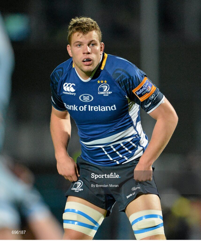 27 October 2012; Jordi Murphy, Leinster. Celtic League 2012/13, Round 7, Leinster v Cardiff Blues, RDS, Ballsbridge, Dublin. Picture credit: Brendan Moran / SPORTSFILE