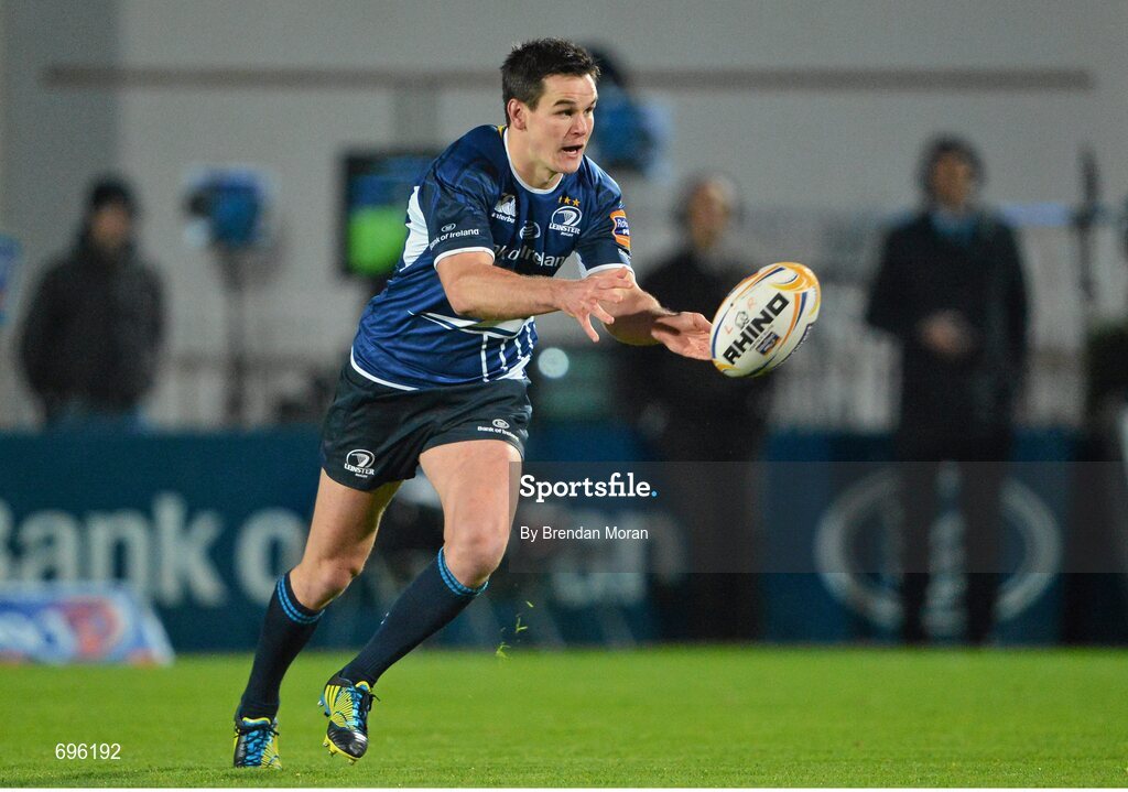 27 October 2012; Jonathan Sexton, Leinster. Celtic League 2012/13, Round 7, Leinster v Cardiff Blues, RDS, Ballsbridge, Dublin. Picture credit: Brendan Moran / SPORTSFILE