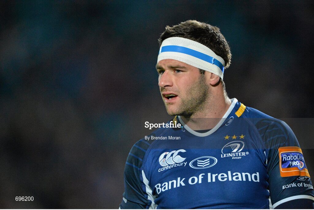 27 October 2012; Fergus McFadden, Leinster. Celtic League 2012/13, Round 7, Leinster v Cardiff Blues, RDS, Ballsbridge, Dublin. Picture credit: Brendan Moran / SPORTSFILE