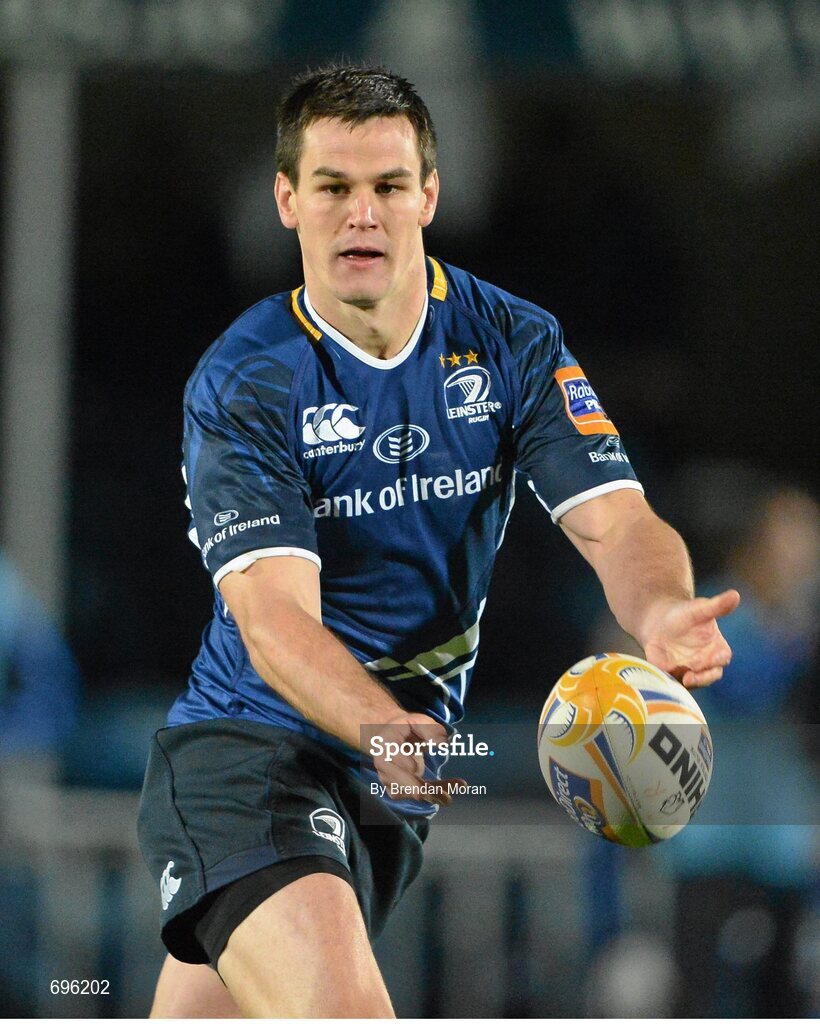 27 October 2012; Jonathan Sexton, Leinster. Celtic League 2012/13, Round 7, Leinster v Cardiff Blues, RDS, Ballsbridge, Dublin. Picture credit: Brendan Moran / SPORTSFILE