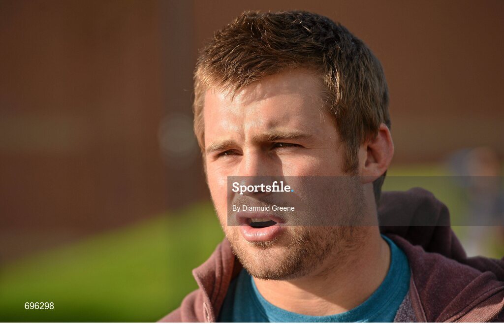 31 October 2012; Munster's CJ Stander after squad training ahead of their side's Celtic League 2012/13, Round 8, match against Cardiff Blues on Friday. Munster Rugby Squad Training, University of Limerick, Limerick. Picture credit: Diarmuid Greene / SPORTSFILE