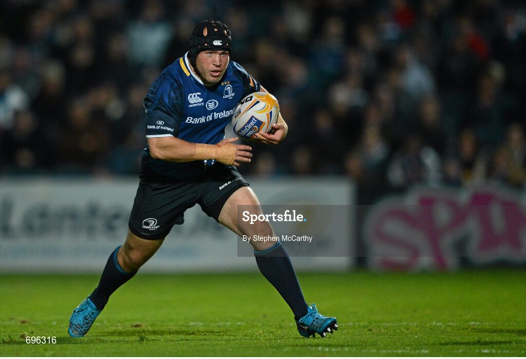 27 October 2012; Richardt Strauss, Leinster. Celtic League 2012/13, Round 7, Leinster v Cardiff Blues, RDS, Ballsbridge, Dublin. Picture credit: Stephen McCarthy / SPORTSFILE