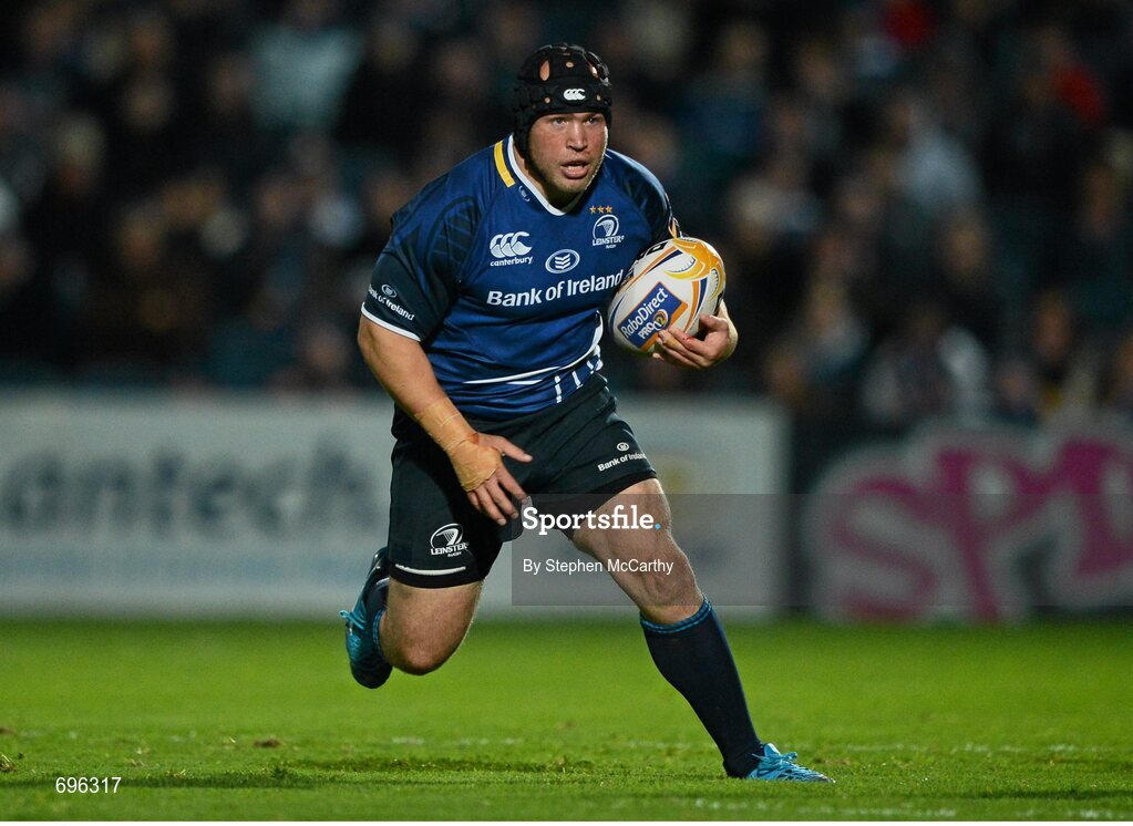27 October 2012; Richardt Strauss, Leinster. Celtic League 2012/13, Round 7, Leinster v Cardiff Blues, RDS, Ballsbridge, Dublin. Picture credit: Stephen McCarthy / SPORTSFILE