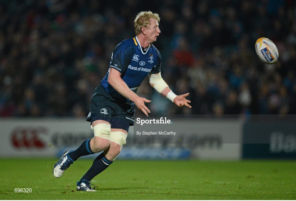 27 October 2012; Leo Cullen, Leinster. Celtic League 2012/13, Round 7, Leinster v Cardiff Blues, RDS, Ballsbridge, Dublin. Picture credit: Stephen McCarthy / SPORTSFILE