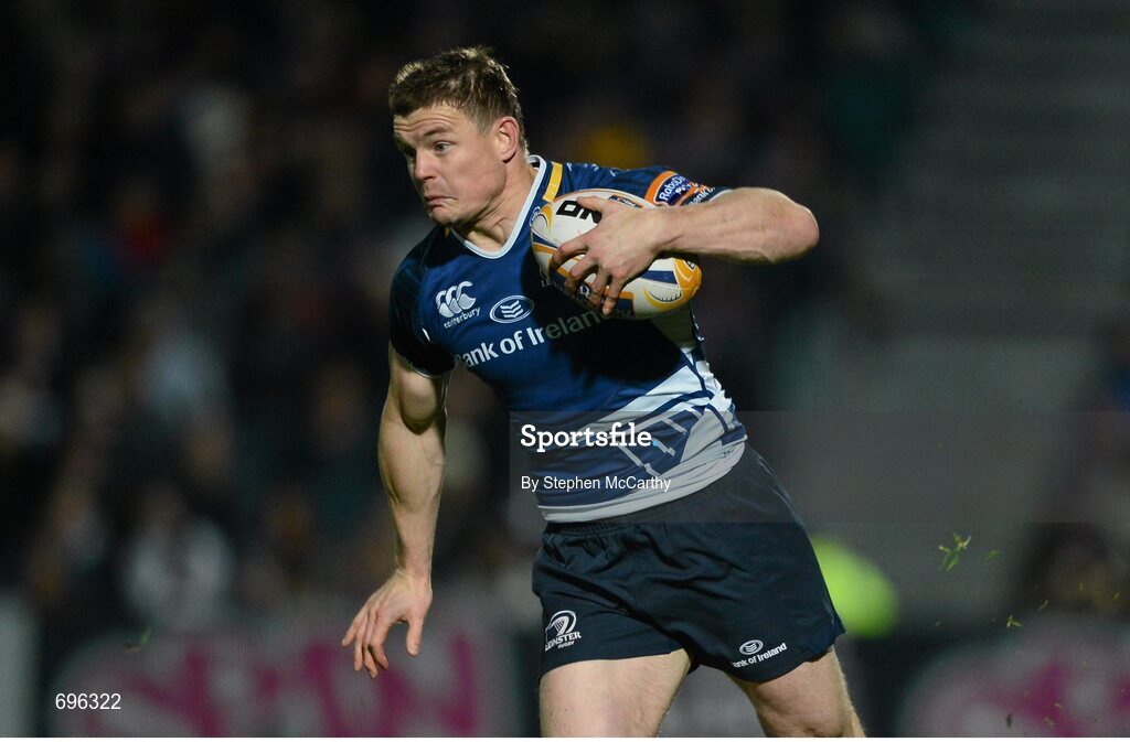 27 October 2012; Brian O'Driscoll, Leinster. Celtic League 2012/13, Round 7, Leinster v Cardiff Blues, RDS, Ballsbridge, Dublin. Picture credit: Stephen McCarthy / SPORTSFILE