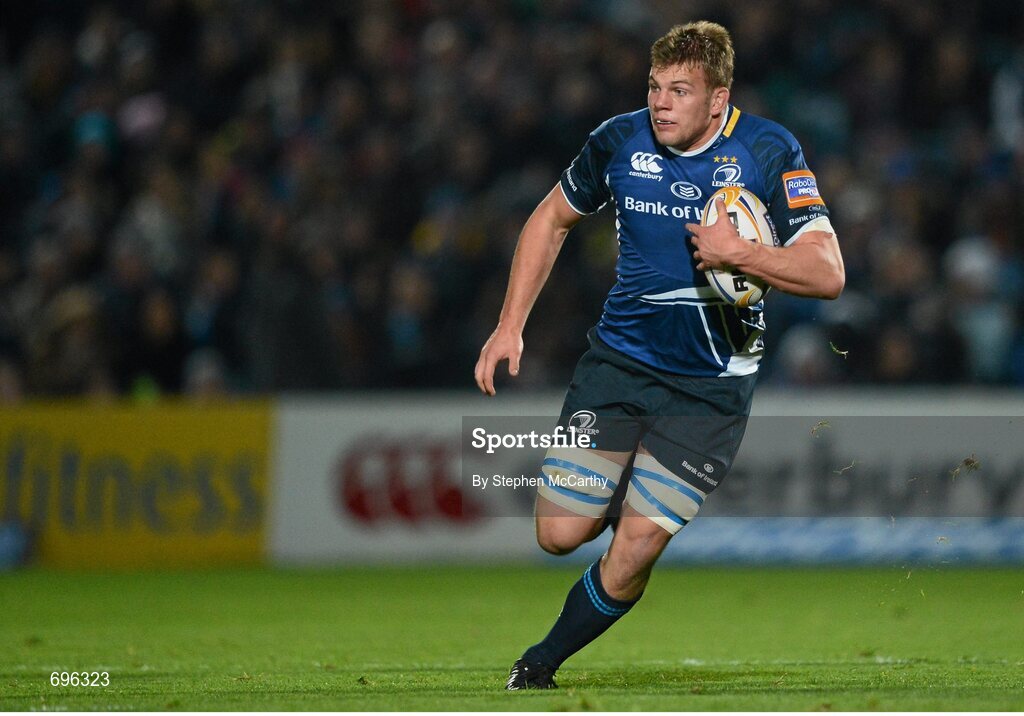 27 October 2012; Jordi Murphy, Leinster. Celtic League 2012/13, Round 7, Leinster v Cardiff Blues, RDS, Ballsbridge, Dublin. Picture credit: Stephen McCarthy / SPORTSFILE