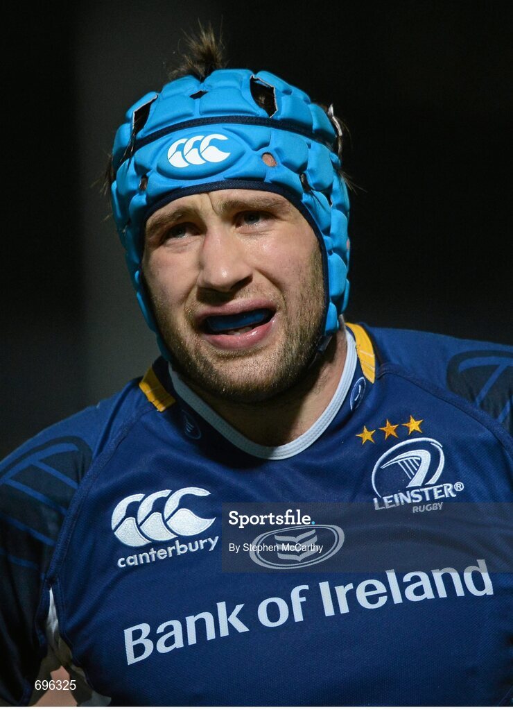 27 October 2012; Kevin McLaughlin, Leinster. Celtic League 2012/13, Round 7, Leinster v Cardiff Blues, RDS, Ballsbridge, Dublin. Picture credit: Stephen McCarthy / SPORTSFILE