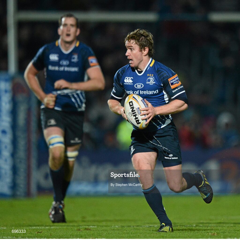 27 October 2012; Eoin Reddan, Leinster. Celtic League 2012/13, Round 7, Leinster v Cardiff Blues, RDS, Ballsbridge, Dublin. Picture credit: Stephen McCarthy / SPORTSFILE