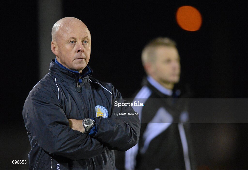 2 November 2012; Waterford United manager Paul O'Brien. Airtricity League Promotion / Relegation Play-Off Final, 2nd Leg, Waterford United v Dundalk, RSC, Waterford. Picture credit: Matt Browne / SPORTSFILE