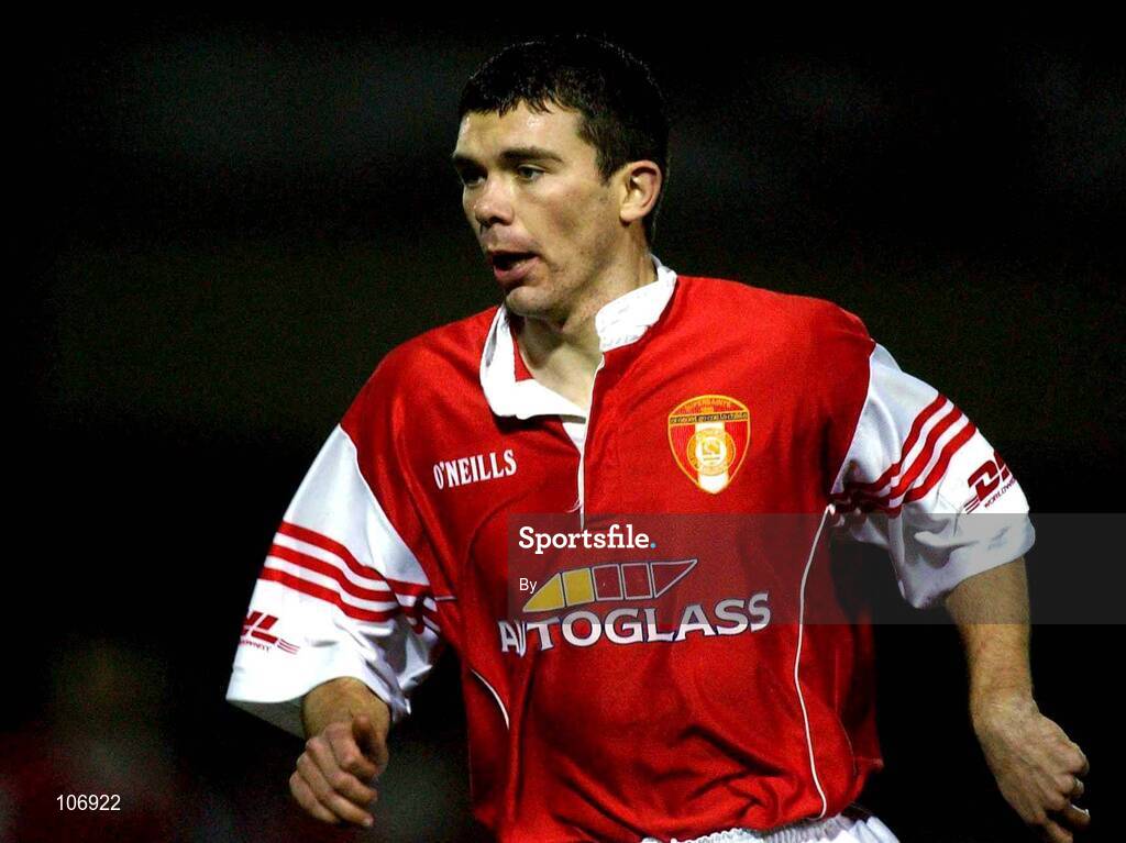 22 November 2002; Paul Donnelly, St. Patrick's Athletic. Soccer. Picture credit; David Maher / SPORTSFILE *EDI*