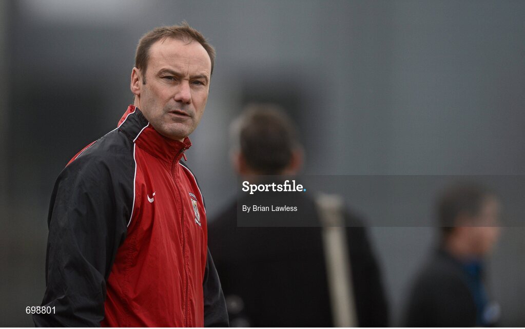 11 November 2012; Ballymun Kickhams manager Paul Curran. AIB Leinster GAA Football Senior Championship Quarter-Final, Mullingar Shamrocks, Westmeath v Ballymun Kickhams, Dublin, Cusack Park, Mullingar, Co. Westmeath. Picture credit: Brian Lawless / SPORTSFILE