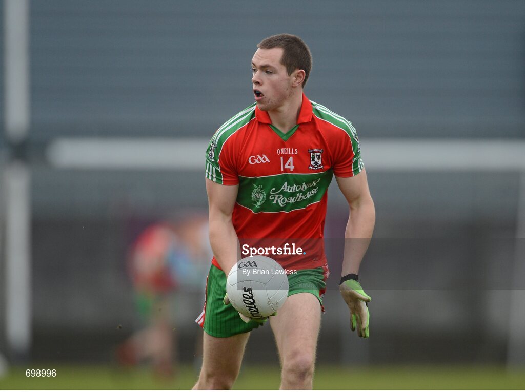 11 November 2012; Dean Rock, Ballymun Kickhams. AIB Leinster GAA Football Senior Championship Quarter-Final, Mullingar Shamrocks, Westmeath v Ballymun Kickhams, Dublin, Cusack Park, Mullingar, Co. Westmeath. Picture credit: Brian Lawless / SPORTSFILE