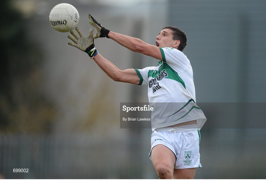 11 November 2012; Denis Corroon, Mullingar Shamrocks. AIB Leinster GAA Football Senior Championship Quarter-Final, Mullingar Shamrocks, Westmeath v Ballymun Kickhams, Dublin, Cusack Park, Mullingar, Co. Westmeath. Picture credit: Brian Lawless / SPORTSFILE