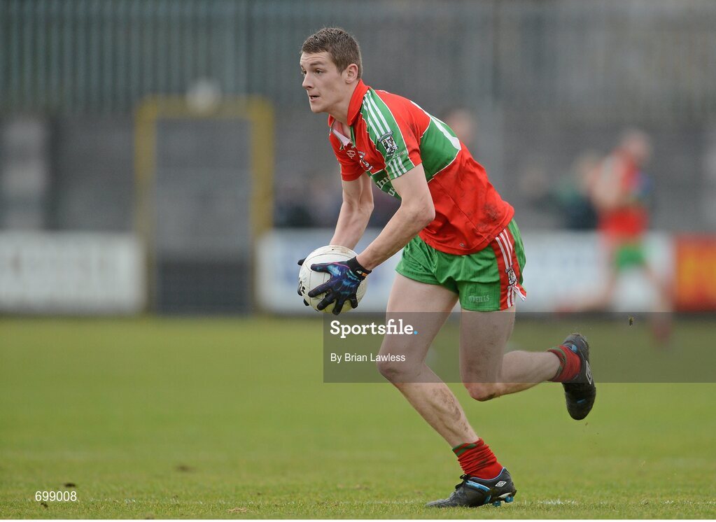 11 November 2012; Jason Whelan, Ballymun Kickhams. AIB Leinster GAA Football Senior Championship Quarter-Final, Mullingar Shamrocks, Westmeath v Ballymun Kickhams, Dublin, Cusack Park, Mullingar, Co. Westmeath. Picture credit: Brian Lawless / SPORTSFILE