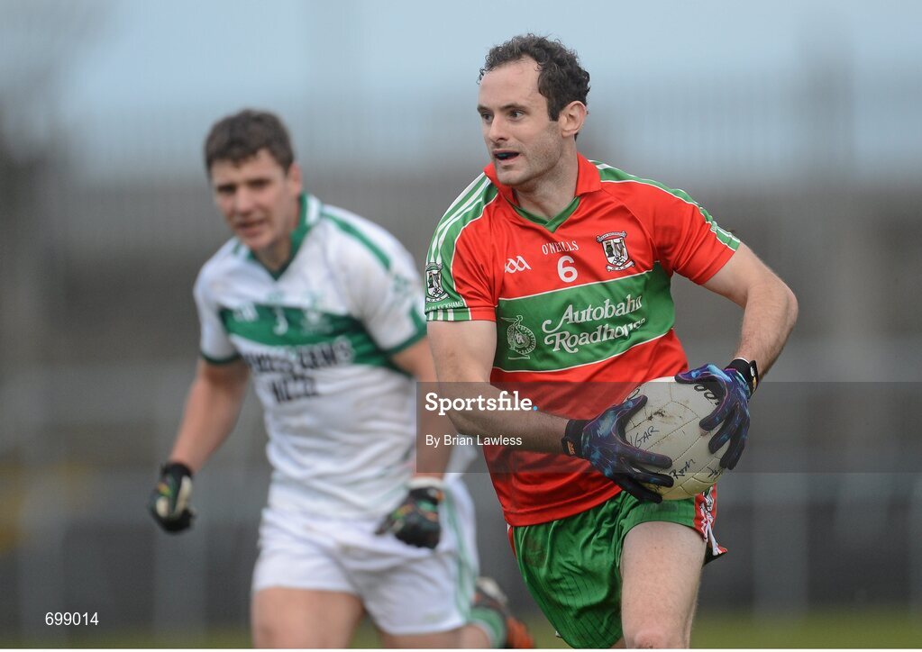 11 November 2012; Karl Connolly, Ballymun Kickhams. AIB Leinster GAA Football Senior Championship Quarter-Final, Mullingar Shamrocks, Westmeath v Ballymun Kickhams, Dublin, Cusack Park, Mullingar, Co. Westmeath. Picture credit: Brian Lawless / SPORTSFILE