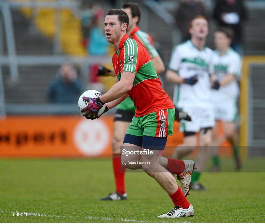 11 November 2012; Philly McMahon, Ballymun Kickhams. AIB Leinster GAA Football Senior Championship Quarter-Final, Mullingar Shamrocks, Westmeath v Ballymun Kickhams, Dublin, Cusack Park, Mullingar, Co. Westmeath. Picture credit: Brian Lawless / SPORTSFILE