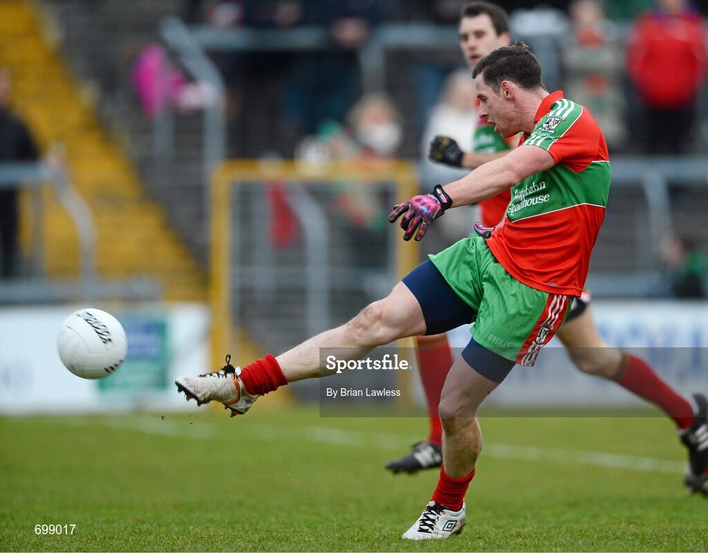 11 November 2012; Philly McMahon, Ballymun Kickhams. AIB Leinster GAA Football Senior Championship Quarter-Final, Mullingar Shamrocks, Westmeath v Ballymun Kickhams, Dublin, Cusack Park, Mullingar, Co. Westmeath. Picture credit: Brian Lawless / SPORTSFILE