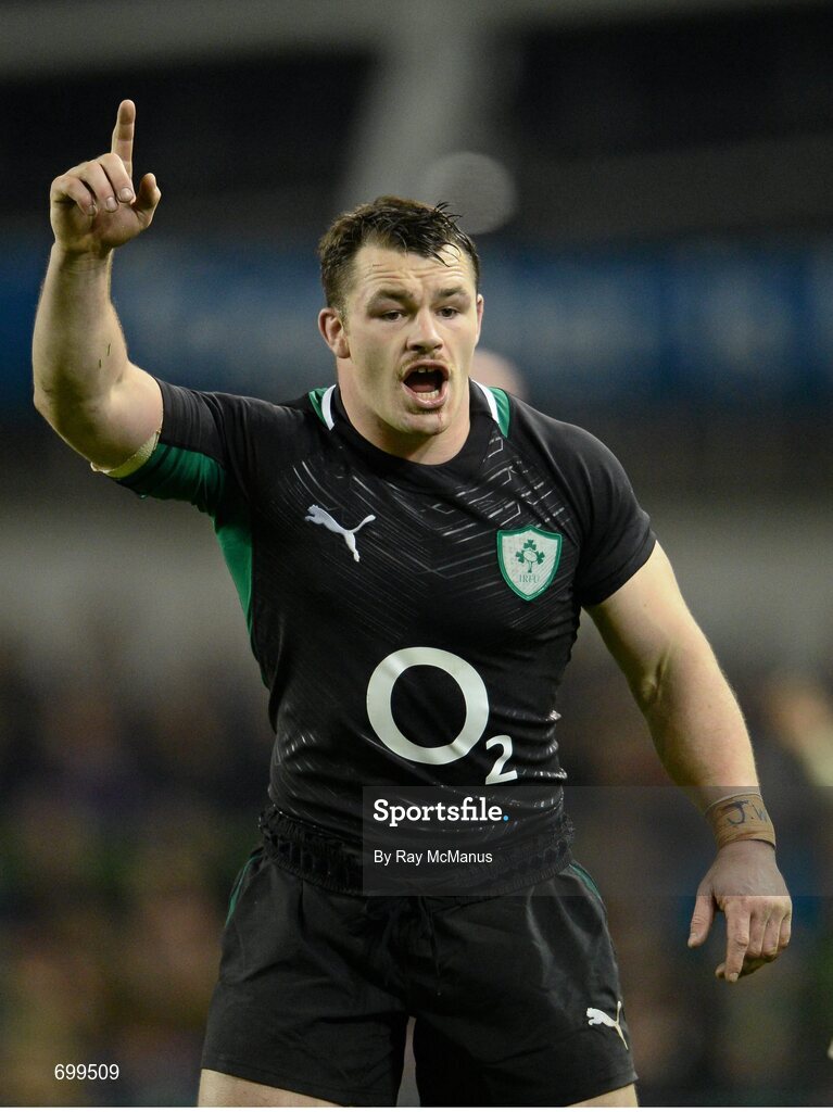 10 November 2012; Cian Healy, Ireland. Autumn International, Ireland v South Africa, Aviva Stadium, Lansdowne Road, Dublin. Picture credit: Ray McManus / SPORTSFILE