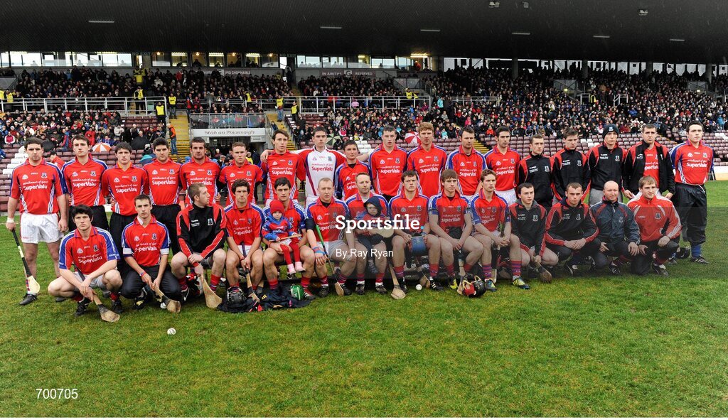 18 November 2012;  St. Thomas panel. Galway County Senior Hurling Championship Final, Loughrea v St. Thomas, Pearse Stadium, Galway. Picture credit: Ray Ryan / SPORTSFILE