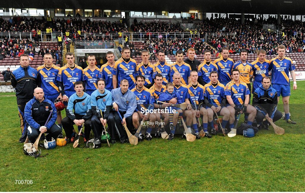 18 November 2012; The Loughrea panel. Galway County Senior Hurling Championship Final, Loughrea v St. Thomas, Pearse Stadium, Galway. Picture credit: Ray Ryan / SPORTSFILE