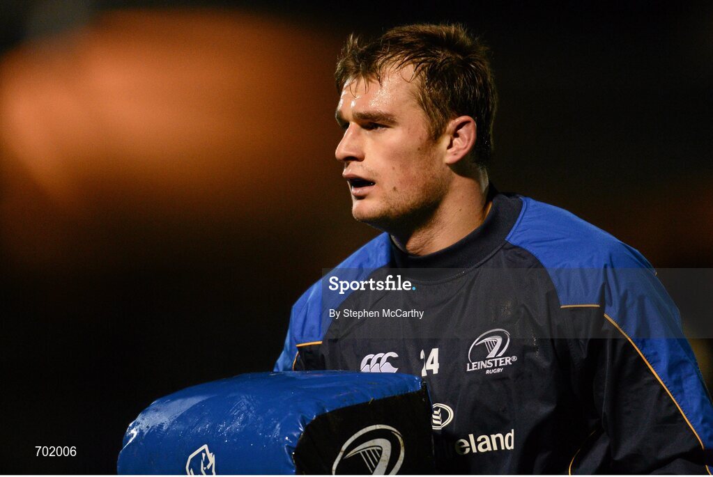 23 November 2012; Rhys Ruddock, Leinster. Celtic League 2012/13, Round 9, Glasgow Warriors v Leinster, Scotstoun Stadium, Glasgow, Scotland. Picture credit: Stephen McCarthy / SPORTSFILE
