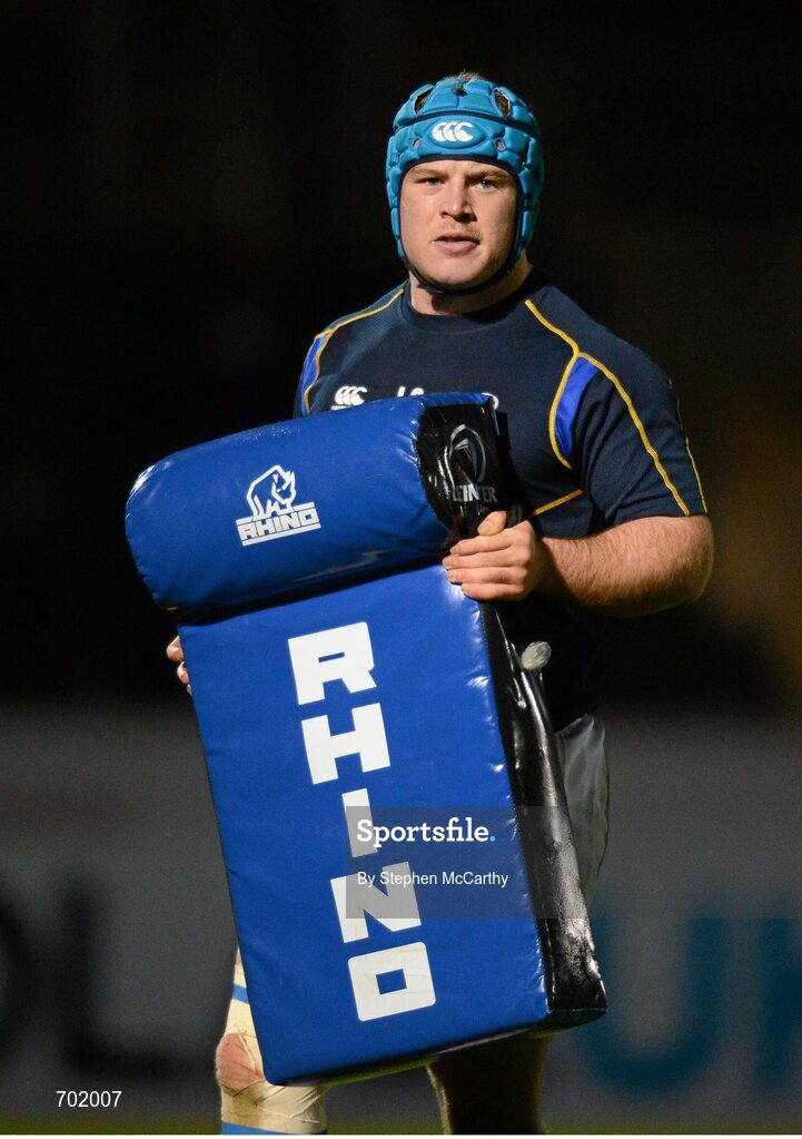 23 November 2012; Tomas Sexton, Leinster. Celtic League 2012/13, Round 9, Glasgow Warriors v Leinster, Scotstoun Stadium, Glasgow, Scotland. Picture credit: Stephen McCarthy / SPORTSFILE