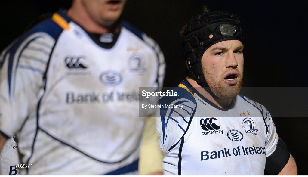 23 November 2012; Sean O'Brien, Leinster. Celtic League 2012/13, Round 9, Glasgow Warriors v Leinster, Scotstoun Stadium, Glasgow, Scotland. Picture credit: Stephen McCarthy / SPORTSFILE