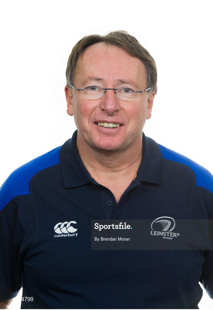 5 December 2012; Professor John Ryan, Team Doctor, Leinster. Leinster Rugby Squad Headshots for Season 2012/13, Leinster Rugby, UCD, Belfield, Dublin. Picture credit: Brendan Moran / SPORTSFILE