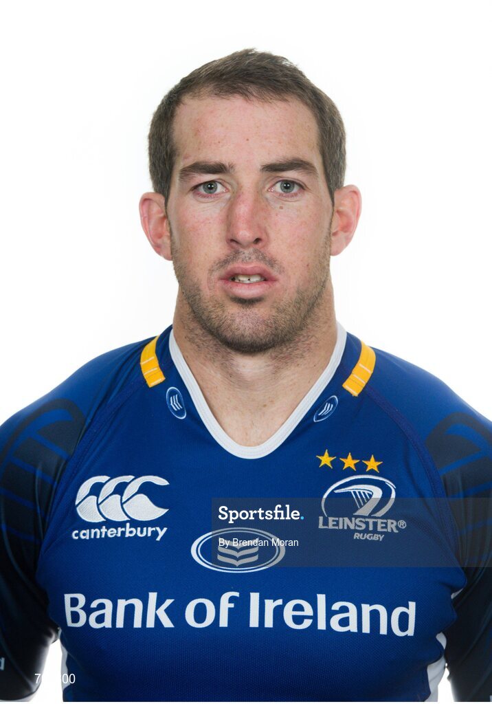5 December 2012; Andrew Goodman, Leinster. Leinster Rugby Squad Headshots for Season 2012/13, Leinster Rugby, UCD, Belfield, Dublin. Picture credit: Brendan Moran / SPORTSFILE