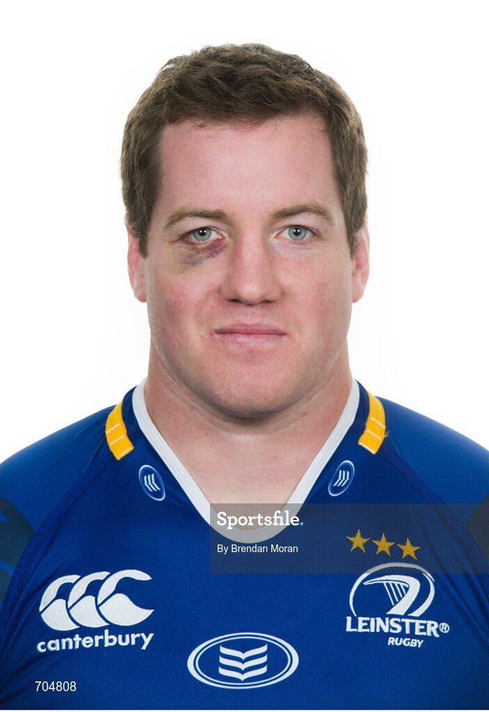 5 December 2012; Michael Bent, Leinster. Leinster Rugby Squad Headshots for Season 2012/13, Leinster Rugby, UCD, Belfield, Dublin. Picture credit: Brendan Moran / SPORTSFILE