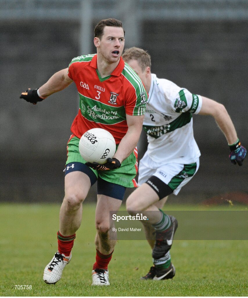 9 December 2012; Philly McMahon, Ballymun Kickhams. AIB Leinster GAA Football Senior Club Championship Final, Portlaoise, Laois v Ballymun Kickhams, Dublin, Cusack Park, Mullingar, Co. Westmeath. Picture credit: David Maher / SPORTSFILE
