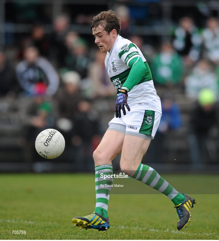 9 December 2012; Kieran Lillis, Portlaoise. AIB Leinster GAA Football Senior Club Championship Final, Portlaoise, Laois v Ballymun Kickhams, Dublin, Cusack Park, Mullingar, Co. Westmeath. Picture credit: David Maher / SPORTSFILE
