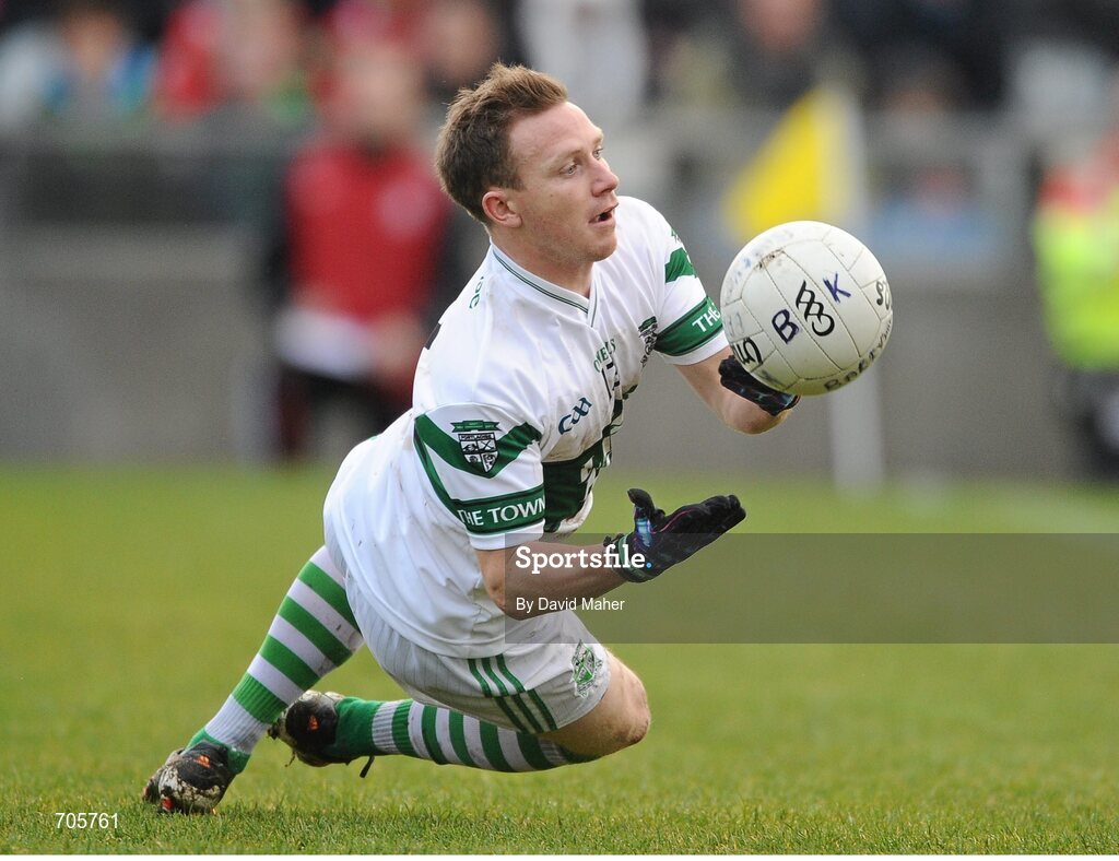 9 December 2012; Paul Cahillane, Portlaoise. AIB Leinster GAA Football Senior Club Championship Final, Portlaoise, Laois v Ballymun Kickhams, Dublin, Cusack Park, Mullingar, Co. Westmeath. Picture credit: David Maher / SPORTSFILE